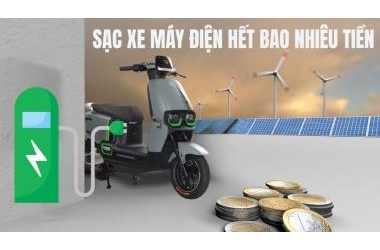 Sạc xe máy điện hết bao nhiêu tiền? Bảng giá điện chi tiết 2025