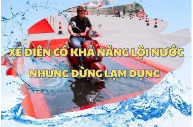 Xe Điện Có Khả Năng Lội Nước Nhất Định - Nhưng Không Nên Lạm Dụng