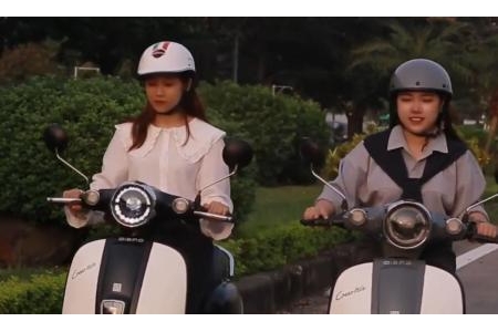 Xe Máy Điện Dibao Creer Nile Duyên Dáng Dành Cho Học Sinh