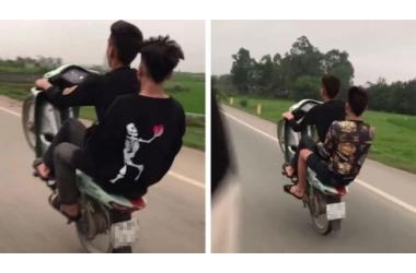 Học sinh lái xe khi chưa đủ tuổi lại còn “bốc đầu” và hình phạt cho phụ huynh