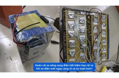 Hoán cải xe xăng sang điện tiết kiệm hay rủi ro khi xe điện mới ngày càng rẻ và an toàn hơn?