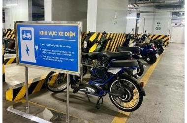 Trạm sạc xe điện trong chung cư, bổ sung hoàn thiện quy định để đảm bảo an toàn