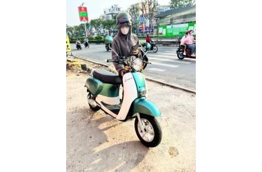 Chị khách hàng uy tín đặt mua xe điện DIBAO CREER E tại Thế Giới Xe Điện