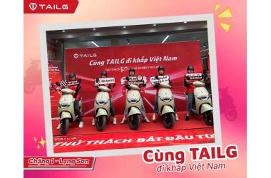 Xe điện Tailg R53 bứt phá 100 chặng thử thách khắc nghiệt tại Việt Nam