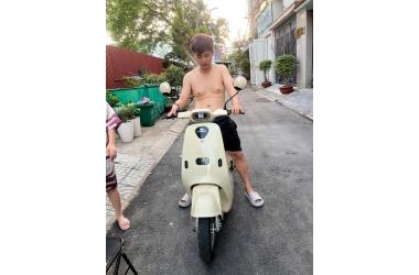 Khách Hàng Chốt Xe Đạp Điện Dibao Keva Màu Kem Tại Thế Giới Xe Điện