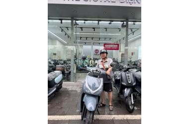 Khách Hàng Chốt Xe Máy Điện Dibao LS007 Màu Ghi Xám