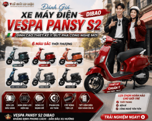 Xe Máy Điện Pansy S2 Dibao