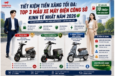 Tiết Kiệm Tiền Xăng Tối Đa: Top 3 Mẫu Xe Máy Điện Công Sở Kinh Tế Nhất Năm 2026