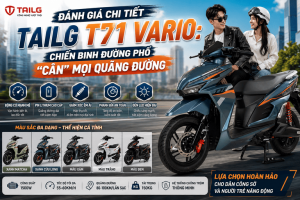 Xe Máy Điện Tailg T71 Vario 8 Acquy 23A