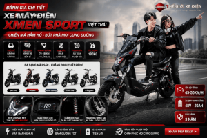 Xe Máy Điện Xmen Sport