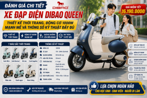 Xe Đạp Điện Dibao Queen