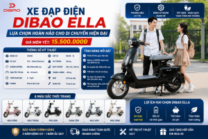 Xe đạp điện Dibao ELLA